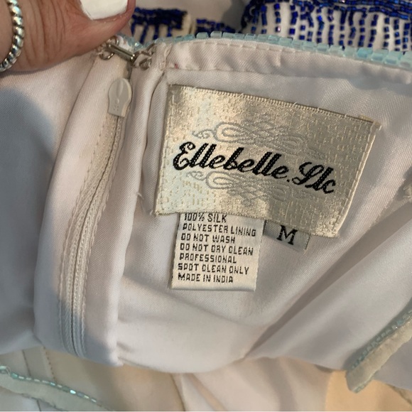 Ellebell LLC Cami Top with bra cups and boning in the sides Beaded bodice Brami - Picture 3 of 10